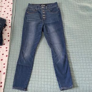 Express high rise legging jeans